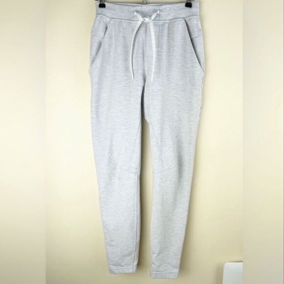 Lululemon City Sweat Pant Slim Heathered Ultra Light Grey Sea Salt XS - Picture 6 of 8